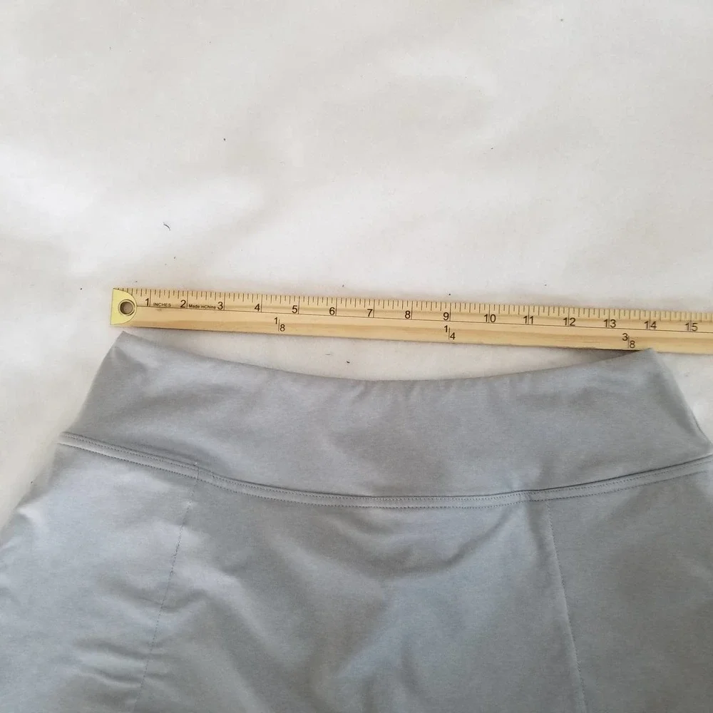 FJ FootJoy Performance Layered Gray Golf Skort Skirt Women's Size Medium